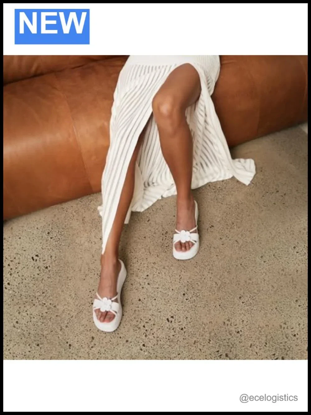 Chunky Floral Wedge Sandals, Comfortable Platform Sandals for Women,